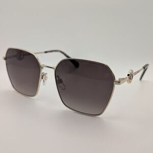 AUTH Marc Jacobs Square Frame Aviator Marc Icon – Tortoise & Gold – New